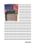 Black History Blank Journal Page