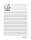 Valentine's Day Blank Journal Page